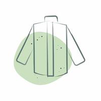 Icon Gens Shirt. related to Fashion symbol. Color Spot Style. simple design editable vector