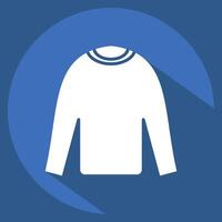 Icon Jarsi. related to Fashion symbol. long shadow style. simple design editable vector