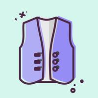 Icon West Coart. related to Fashion symbol. MBE style. simple design editable vector