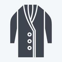 Icon Long. related to Fashion symbol. glyph style. simple design editable vector