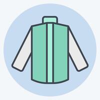 Icon Gens Shirt. related to Fashion symbol. color mate style. simple design editable vector