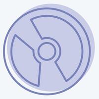 Icon Software. related to Media and Advertising symbol. two tone style. editable vector
