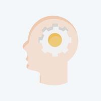 Icon Planning. related to Media and Advertising symbol. flat style. editable vector