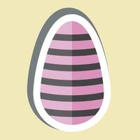 Sticker Shen Ring. related to Fabric symbol. simple design editable vector