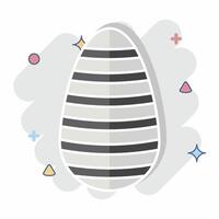Icon Shen Ring. related to Fabric symbol. comic style. simple design editable vector