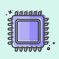 Icon Decorative Textile. related to Fabric symbol. MBE style. simple design editable vector