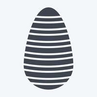 Icon Shen Ring. related to Fabric symbol. glyph style. simple design editable vector