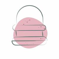 Icon Facemask. related to Equestrian Sport symbol. Color Spot Style. design editable vector