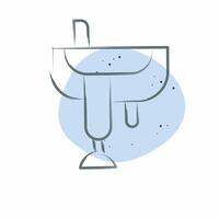 Icon Saddle. related to Equestrian Sport symbol. Color Spot Style. design editable vector