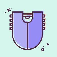 Icon Lathers Chaps. related to Equestrian Sport symbol. MBE style. design editable vector