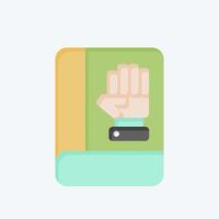 Icon Inauguration. related to Electiont symbol. flat style. simple design editable vector