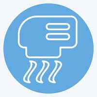 Icon Hand Dryer. related to Air symbol. blue eyes style. simple design editable vector