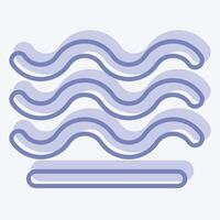 Icon Air. related to Air symbol. two tone style. simple design editable vector
