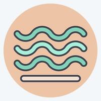 Icon Air. related to Air symbol. color mate style. simple design editable vector