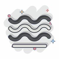 Icon Air. related to Air symbol. comic style. simple design editable vector