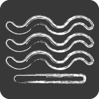 Icon Air. related to Air symbol. chalk Style. simple design editable vector