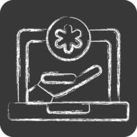 Icon Chat Bubbles. related to Dropshipping symbol. chalk Style. design editable vector