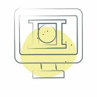 Icon Editing. related to Dropshipping symbol. Color Spot Style. design editable vector
