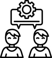 Comprehension Line Icon vector
