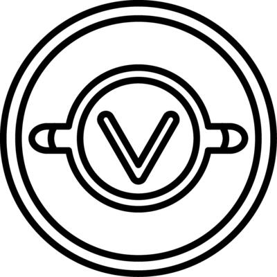 Voltmeter Line Icon
