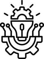 Technology Line Icon vector