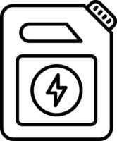 Fuel Line Icon vector