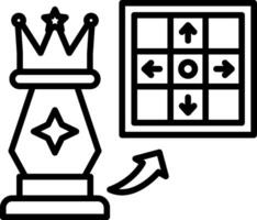 Tower Line Icon vector