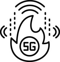 Fast Speed Line Icon vector