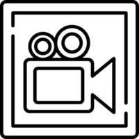 Capture Line Icon vector