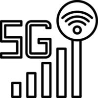 Signal Line Icon vector