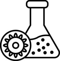 Catalyst Line Icon vector