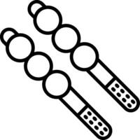 Dango Line Icon vector