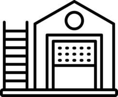 Industry Line Icon vector
