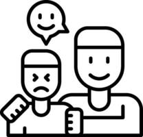 Parent Line Icon vector