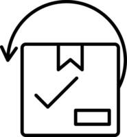 Purchase Line Icon vector