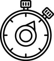 Timer Line Icon vector