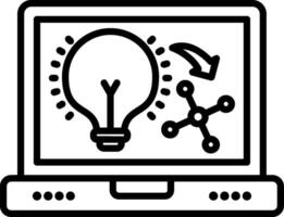Idea Line Icon vector
