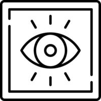 View Line Icon vector