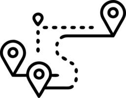 Abstract Business Roadmap with Bokeh Lights vector