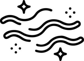 Abstract glossy holographic waves as a background for innovation branding vector