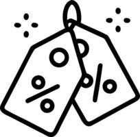 Abstract sale tags with bokeh effect vector
