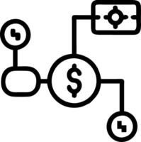 AI Automation with Dollar Icon vector