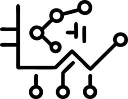 AI Machine Learning with Financial Graph vector