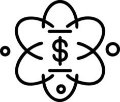 AI Quantum Computing with Financial Symbol vector