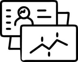 Artificial Intelligence election analyst vector
