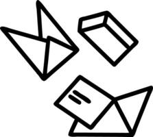 Ballot origami transformations vector