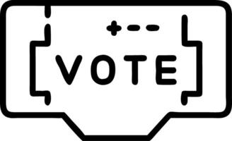 Blockchain voting ledger vector