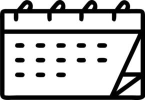Blurred Parallelograms Calendar vector
