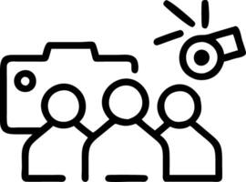 Candid Fundraising Event vector
