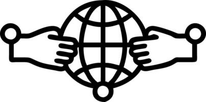 Close up of Hands Connecting Network Lines vector